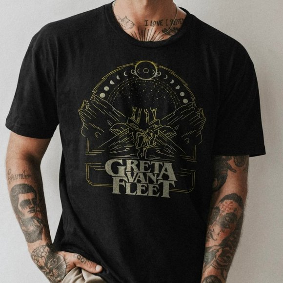 Greta Van Fleet Band T-shirt Gift for Men Women Fans GV17 - Picture 1 of 1